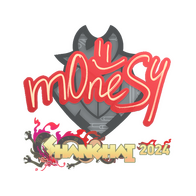 Sticker | m0NESY | Shanghai 2024