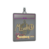 Sticker Slab | mzinho (Holo) | Shanghai 2024
