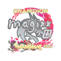 Sticker | magixx (Glitter, Champion) | Shanghai 2024