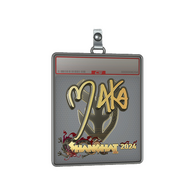 Sticker Slab | Maka (Gold) | Shanghai 2024