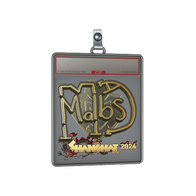 Sticker Slab | malbsMd (Gold) | Shanghai 2024