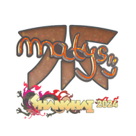 Sticker | MATYS (Glitter) | Shanghai 2024
