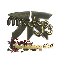 Sticker | MATYS (Gold) | Shanghai 2024