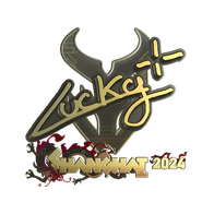Sticker | Lucky (Gold) | Shanghai 2024