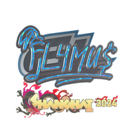 Sticker | FL4MUS (Glitter) | Shanghai 2024