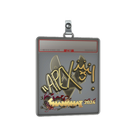 Sticker Slab | apEX (Gold) | Shanghai 2024