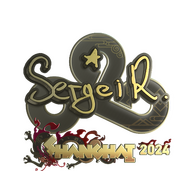 Sticker | Ax1Le (Gold) | Shanghai 2024