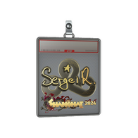 Sticker Slab | Ax1Le (Gold) | Shanghai 2024