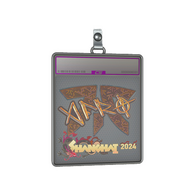 Sticker Slab | afro (Holo) | Shanghai 2024