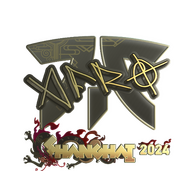 Sticker | afro (Gold) | Shanghai 2024