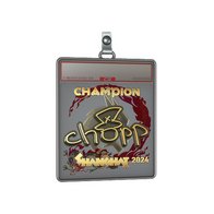 Sticker Slab | chopper (Gold, Champion) | Shanghai 2024