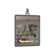 Sticker Slab | blameF (Gold) | Shanghai 2024