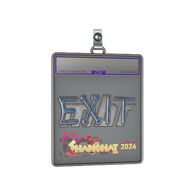 Sticker Slab | exit (Glitter) | Shanghai 2024