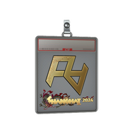 Sticker Slab | Rare Atom (Gold) | Shanghai 2024