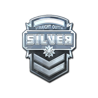 Sticker | Silver (Foil)