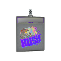 Sticker Slab | T Rush (Holo)