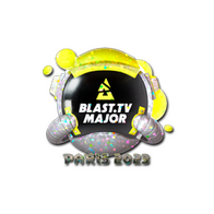 Sticker | BLAST.tv (Glitter) | Paris 2023