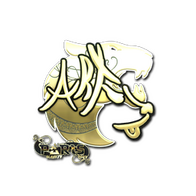 Sticker | arT (Gold) | Paris 2023