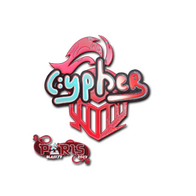 Sticker | Cypher (Holo) | Paris 2023
