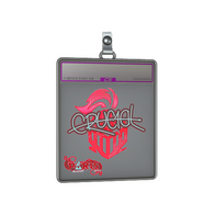 Sticker Slab | CRUC1AL (Holo) | Paris 2023