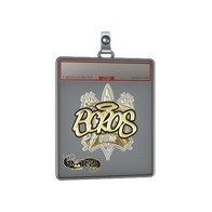 Sticker Slab | BOROS (Gold) | Paris 2023