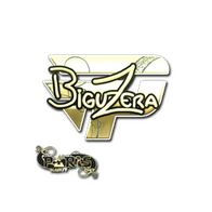 Sticker | biguzera (Gold) | Paris 2023