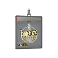 Sticker Slab | Bart4k (Gold) | Paris 2023