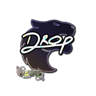 Sticker | drop (Glitter) | Paris 2023