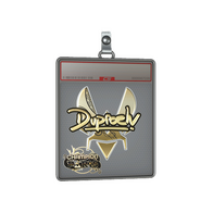 Sticker Slab | dupreeh (Gold, Champion) | Paris 2023