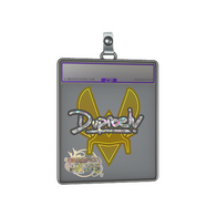 Sticker Slab | dupreeh (Glitter, Champion) | Paris 2023