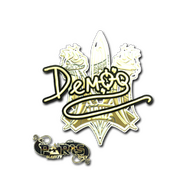 Sticker | DemQQ (Gold) | Paris 2023
