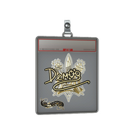 Sticker Slab | DemQQ (Gold) | Paris 2023
