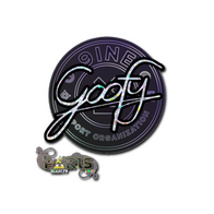 Sticker | Goofy (Glitter) | Paris 2023