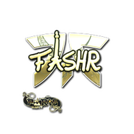 Sticker | FASHR (Gold) | Paris 2023