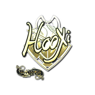 Sticker | HooXi (Gold) | Paris 2023