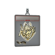 Sticker Slab | HooXi (Gold) | Paris 2023