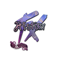 Sticker | History (Holo) | Paris 2023