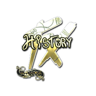 Sticker | History (Gold) | Paris 2023