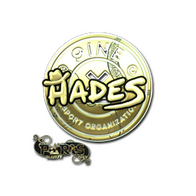 Sticker | hades (Gold) | Paris 2023
