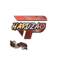 Sticker | hardzao (Holo) | Paris 2023