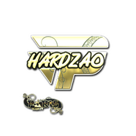 Sticker | hardzao (Gold) | Paris 2023
