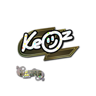 Sticker | Keoz (Glitter) | Paris 2023