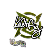 Sticker | k0nfig (Glitter) | Paris 2023