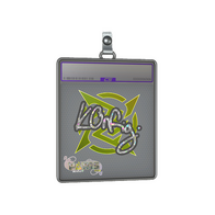 Sticker Slab | k0nfig (Glitter) | Paris 2023