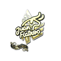 Sticker | juanflatroo (Gold) | Paris 2023