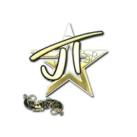 Sticker | JT (Gold) | Paris 2023