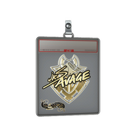Sticker Slab | jks (Gold) | Paris 2023