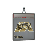 Sticker Slab | jkaem (Gold) | Paris 2023