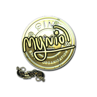 Sticker | mynio (Gold) | Paris 2023
