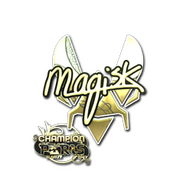 Sticker | Magisk (Gold, Champion) | Paris 2023